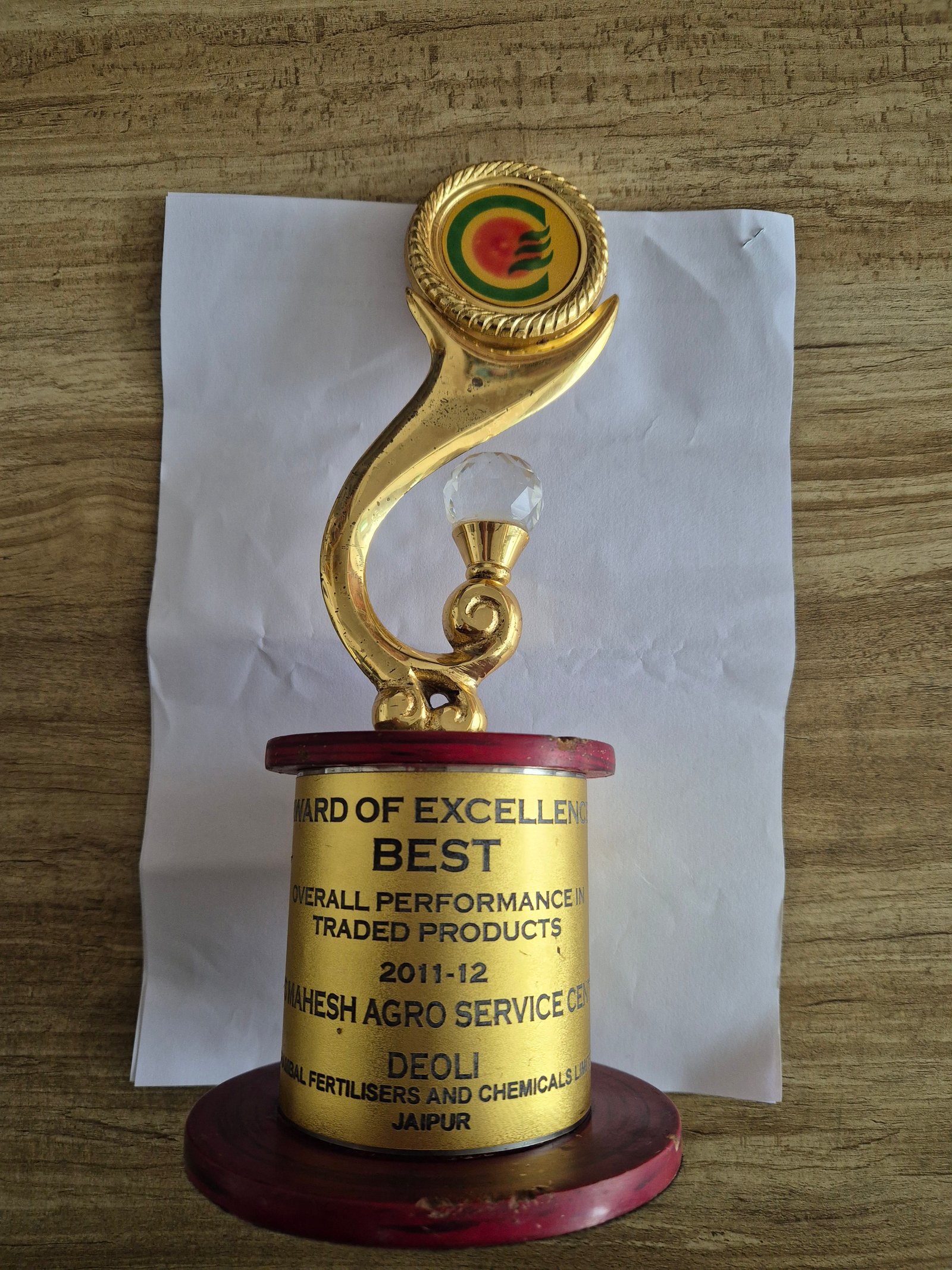 Best Performance Award